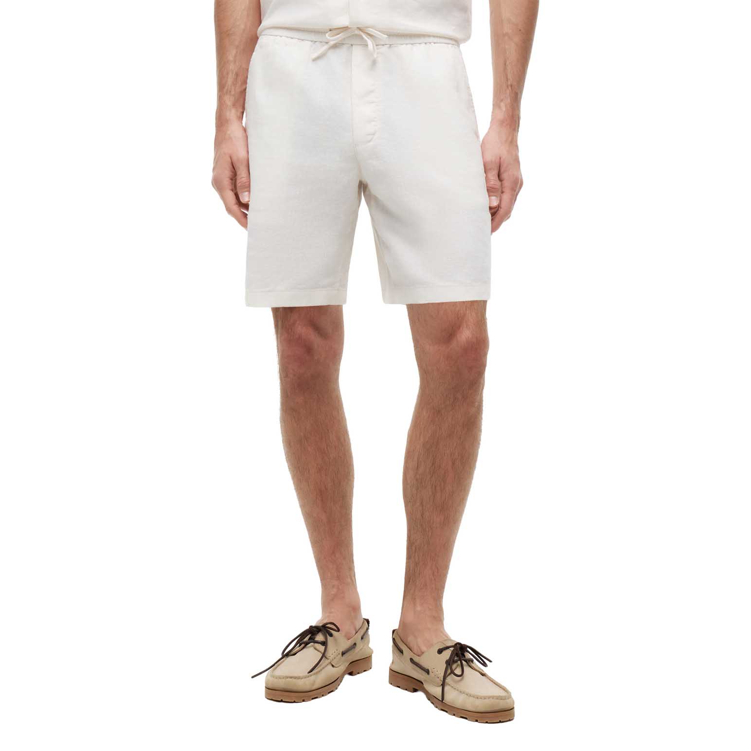Tommy Hilfiger Dover Linen Blend 8" Inseam Chino Shorts